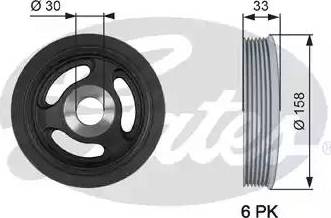 GATES TVD1061