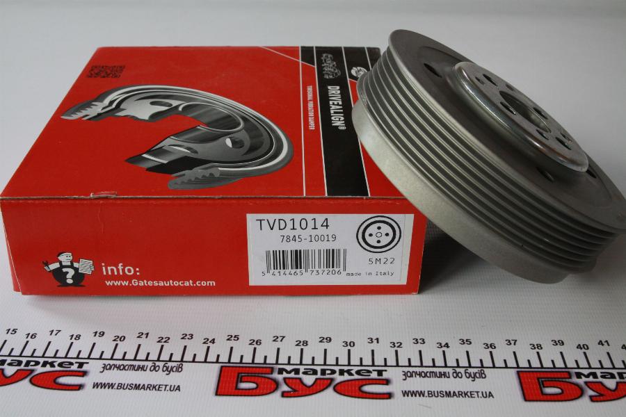 GATES TVD1014 - Puleggia cinghia, Albero a gomiti www.autoricambi360.it