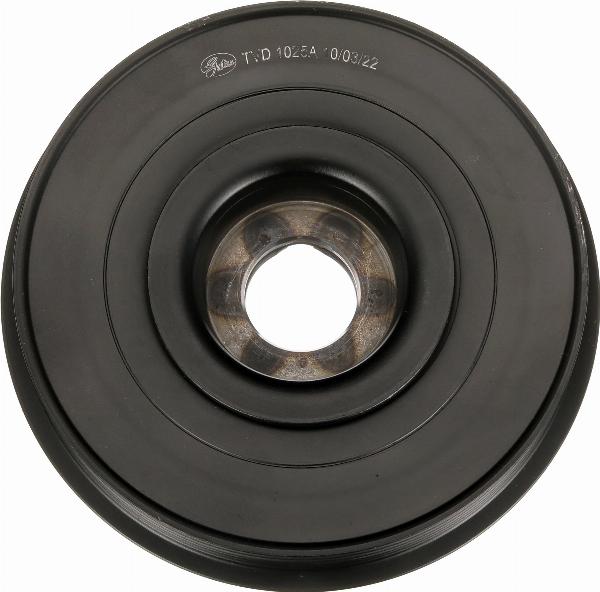 GATES TVD1025A - Puleggia cinghia, Albero a gomiti www.autoricambi360.it