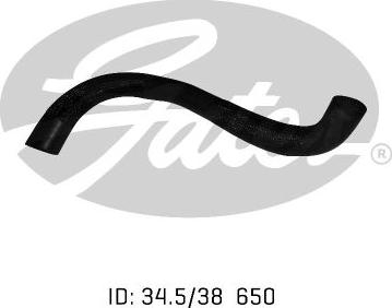 GATES 05-0826 - Flessibile radiatore www.autoricambi360.it
