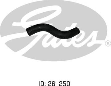GATES 05-0727 - Flessibile radiatore www.autoricambi360.it