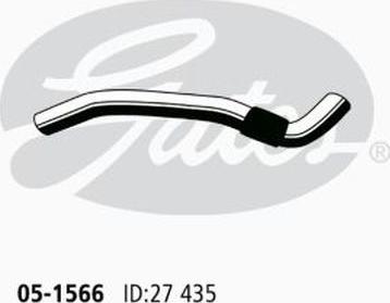 GATES 05-1566 - Flessibile radiatore www.autoricambi360.it