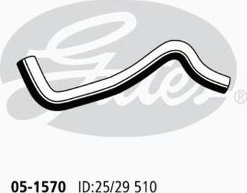 GATES 05-1570 - Flessibile radiatore www.autoricambi360.it