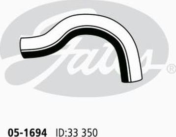 GATES 05-1694 - Flessibile radiatore www.autoricambi360.it