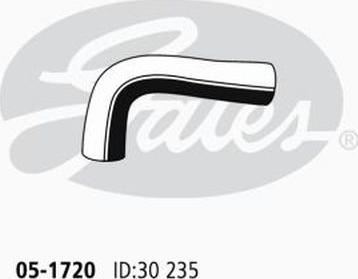 GATES 05-1720 - Flessibile radiatore www.autoricambi360.it