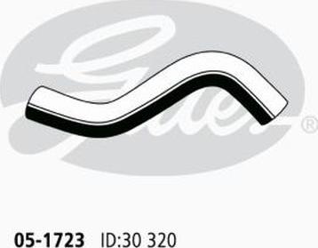 GATES 05-1723 - Flessibile radiatore www.autoricambi360.it