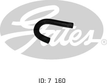 GATES 02-0498 - Flessibile radiatore www.autoricambi360.it