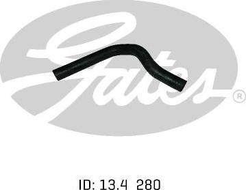 GATES 02-0506 - Flessibile radiatore www.autoricambi360.it