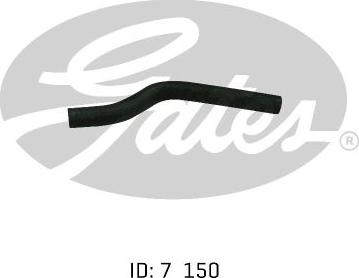 GATES 02-1405 - Flessibile radiatore www.autoricambi360.it
