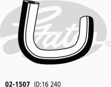 GATES 02-1507 - Flessibile radiatore www.autoricambi360.it