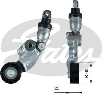 GATES 39388 - Tendicinghia, Cinghia Poly-V www.autoricambi360.it