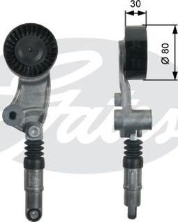 GATES 39257 - Tendicinghia, Cinghia Poly-V www.autoricambi360.it
