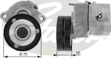 GATES 38213 - Tendicinghia, Cinghia Poly-V www.autoricambi360.it