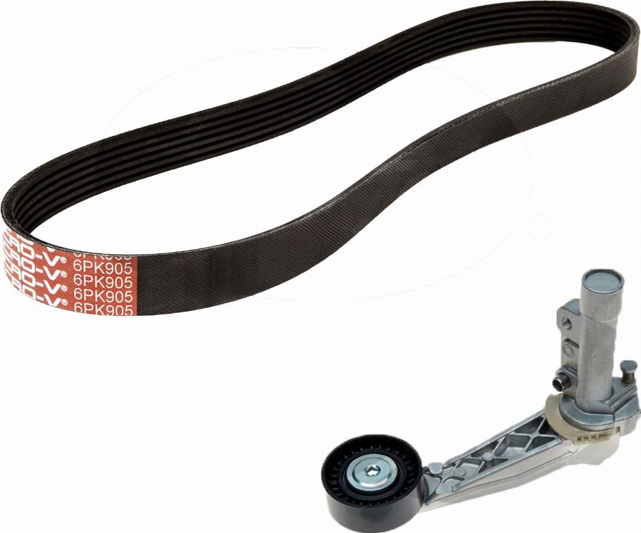 GATES AK016PK905 - Kit Cinghie Poly-V www.autoricambi360.it