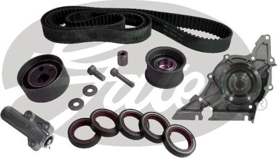 GATES TCKHWP297A - Pompa acqua + Kit cinghie dentate www.autoricambi360.it