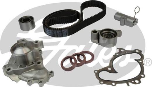 GATES TCKHWP257B - Pompa acqua + Kit cinghie dentate www.autoricambi360.it