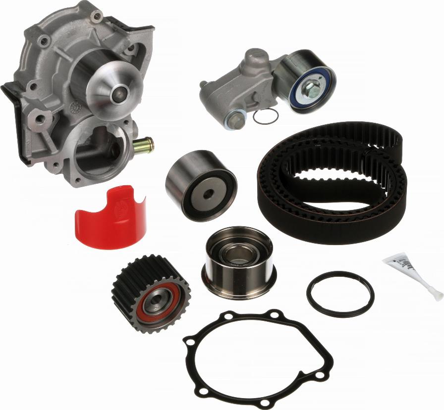 GATES TCKHWPT304-2 - Pompa acqua + Kit cinghie dentate www.autoricambi360.it
