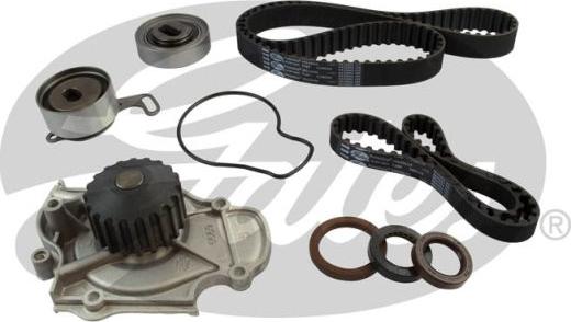 Gates TCKWP187 - Pompa acqua + Kit cinghie dentate www.autoricambi360.it