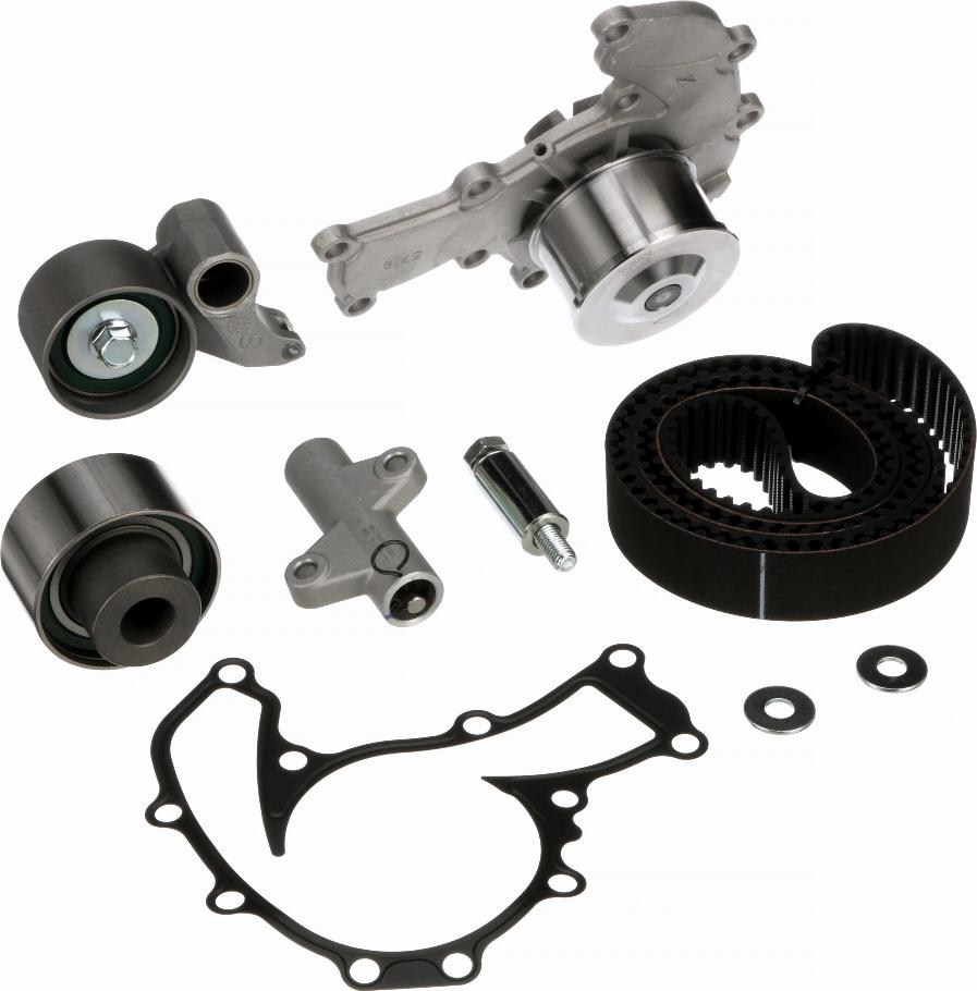 GATES TCKWP216 - Pompa acqua + Kit cinghie dentate www.autoricambi360.it
