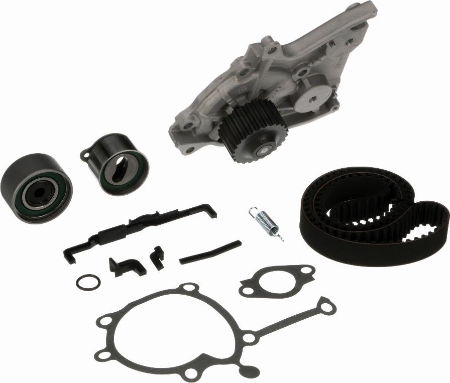 GATES TCKWP281 - Pompa acqua + Kit cinghie dentate www.autoricambi360.it