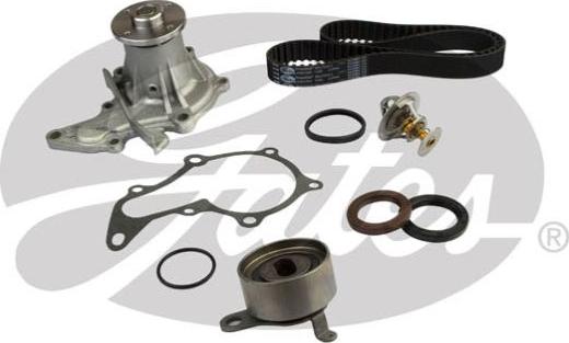 GATES TCKWP236 - Pompa acqua + Kit cinghie dentate www.autoricambi360.it