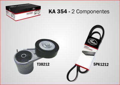 GATES KA354 - Kit Cinghie Poly-V www.autoricambi360.it
