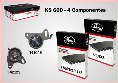 GATES KS600 - Kit cinghie dentate www.autoricambi360.it