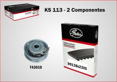 Gates KS113 - Kit cinghie dentate www.autoricambi360.it