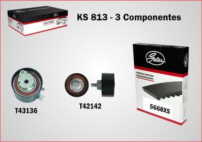 GATES KS813 - Kit cinghie dentate www.autoricambi360.it