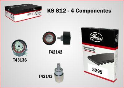 GATES KS812 - Kit cinghie dentate www.autoricambi360.it