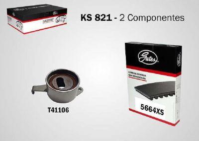 GATES KS821 - Kit cinghie dentate www.autoricambi360.it