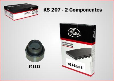 GATES KS207 - Kit cinghie dentate www.autoricambi360.it