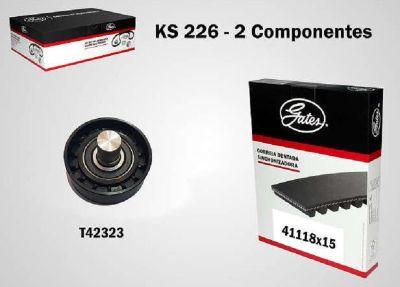 GATES KS226 - Kit cinghie dentate www.autoricambi360.it