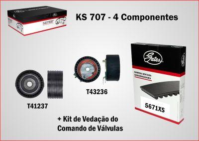 Gates KS707 - Kit cinghie dentate www.autoricambi360.it