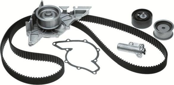 GATES TCKWP297B - Pompa acqua + Kit cinghie dentate www.autoricambi360.it