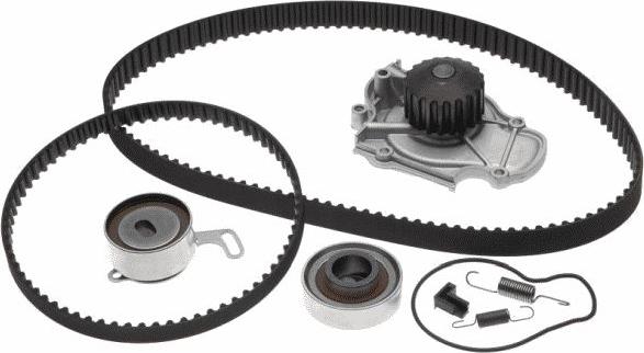 GATES TCKWP244 - Pompa acqua + Kit cinghie dentate www.autoricambi360.it