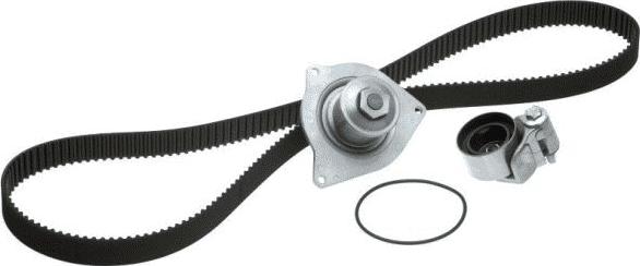 Gates TCKWP219 - Pompa acqua + Kit cinghie dentate www.autoricambi360.it