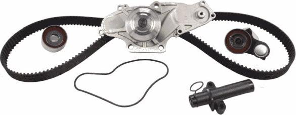 GATES TCKWP286 - Pompa acqua + Kit cinghie dentate www.autoricambi360.it
