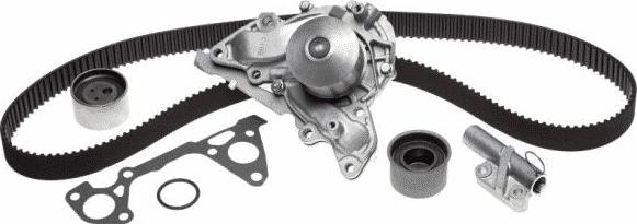 GATES TCKWP287A - Pompa acqua + Kit cinghie dentate www.autoricambi360.it