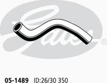 GATES 05-1489 - Flessibile radiatore www.autoricambi360.it