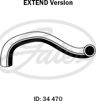 GATES 05-1802EX - Flessibile radiatore www.autoricambi360.it