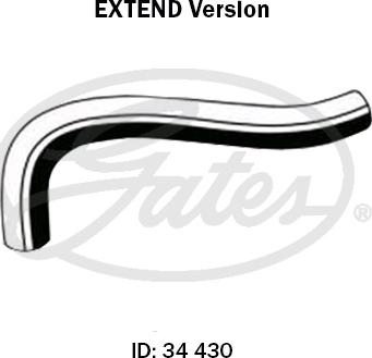 GATES 05-2217EX - Flessibile radiatore www.autoricambi360.it