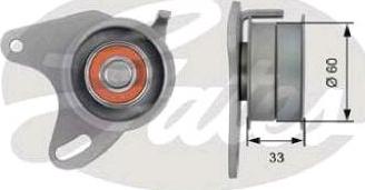 GATES T41050 - Rullo tenditore, Cinghia dentata www.autoricambi360.it