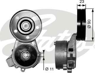 GATES T38470 - Tendicinghia, Cinghia Poly-V www.autoricambi360.it