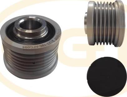 GGT ARL094 - Puleggia cinghia, Alternatore www.autoricambi360.it