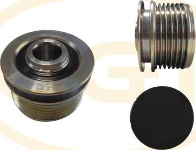 GGT ARL096 - Puleggia cinghia, Alternatore www.autoricambi360.it