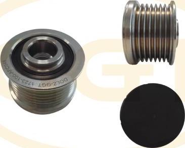 GGT ARL048 - Puleggia cinghia, Alternatore www.autoricambi360.it