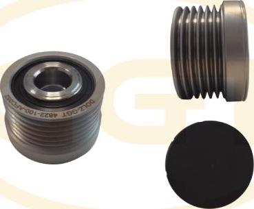 GGT ARL052 - Puleggia cinghia, Alternatore www.autoricambi360.it