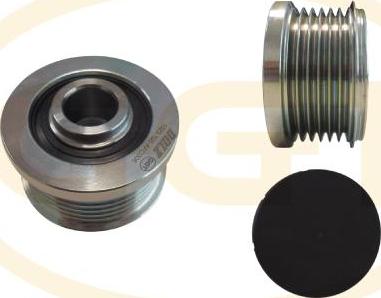 GGT ARL006 - Puleggia cinghia, Alternatore www.autoricambi360.it