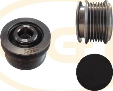 GGT ARL001 - Puleggia cinghia, Alternatore www.autoricambi360.it
